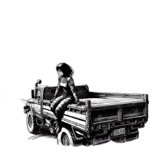 car, robot, weapon, furniture transparent PNG cut-out
