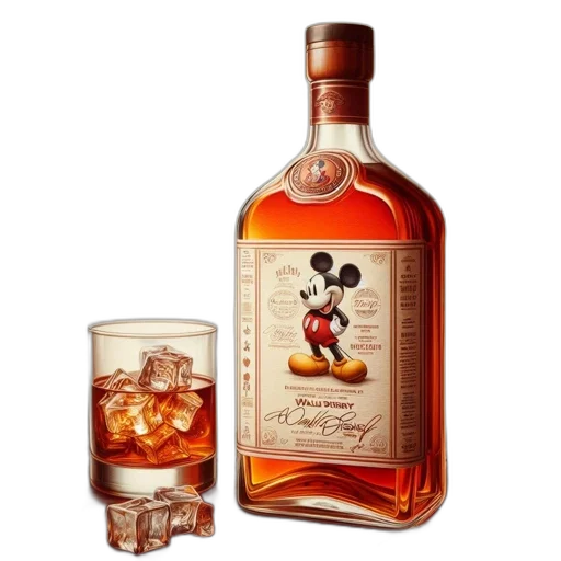 bottle, 3d render, photorealistic, vintage transparent PNG cut-out