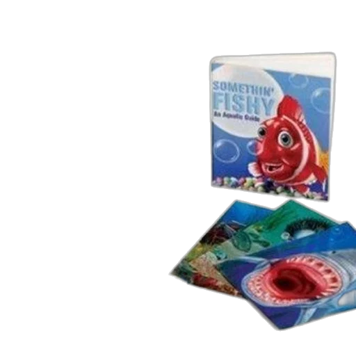 3d render, desktop, aquarium, set transparent PNG cut-out