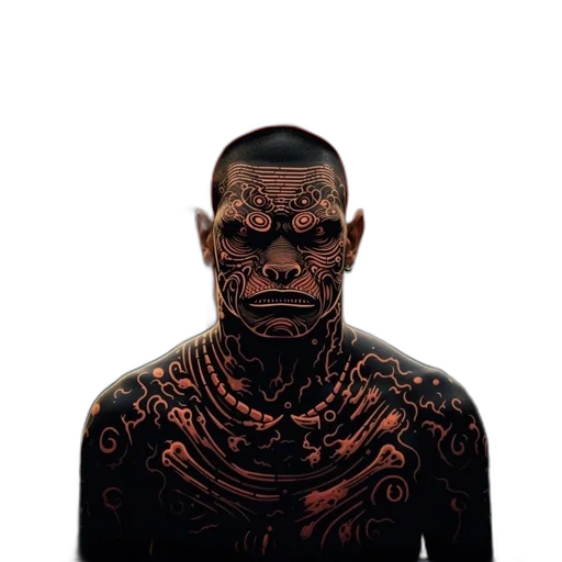 face, mask, creature, animal transparent PNG cut-out