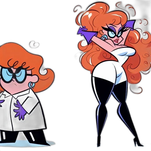 concept art, cartoon, comic book art, anime transparent PNG cut-out