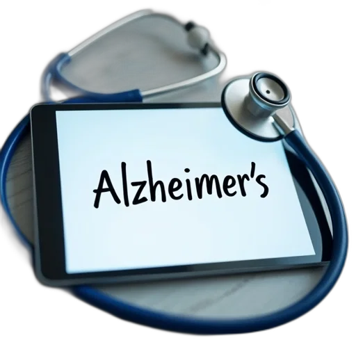 word, alzheimer, written, tablet transparent PNG cut-out