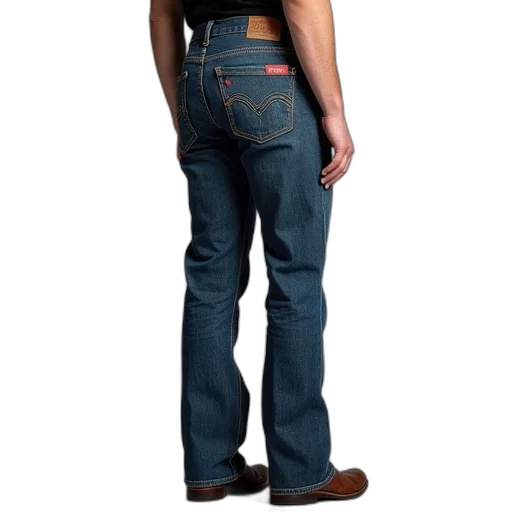 jacket, 3d render, levi, 510 transparent PNG cut-out