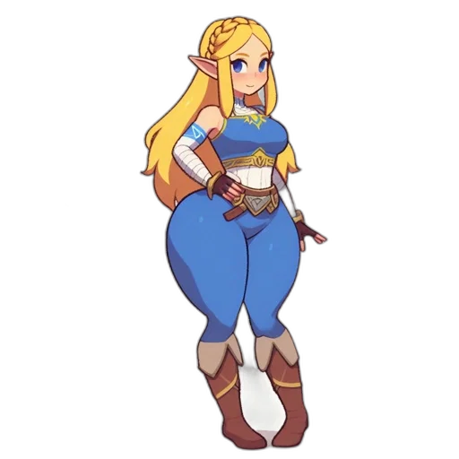 dress, staff, pixel art, concept art transparent PNG cut-out