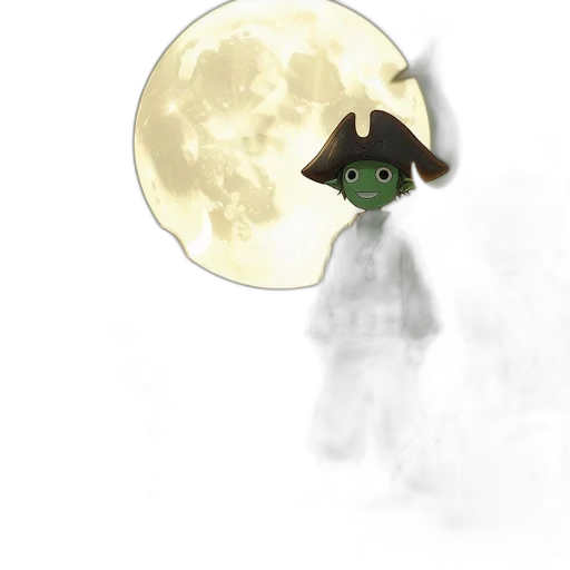 mask, staff, hat, creature transparent PNG cut-out