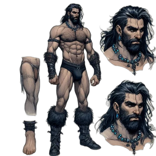 concept art, fantasy art, comic book art, pixel art transparent PNG cut-out