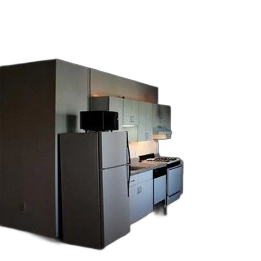 furniture, robot, 3d render, concept art transparent PNG cut-out