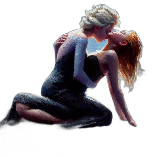 oil painting, concept art, photorealistic, comic book art transparent PNG cut-out