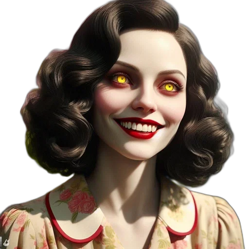 face, concept art, comic book art, photorealistic transparent PNG cut-out