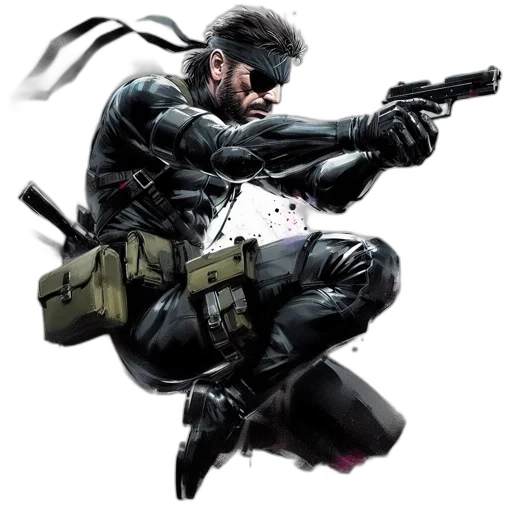 weapon, concept art, cyberpunk, comic book art transparent PNG cut-out
