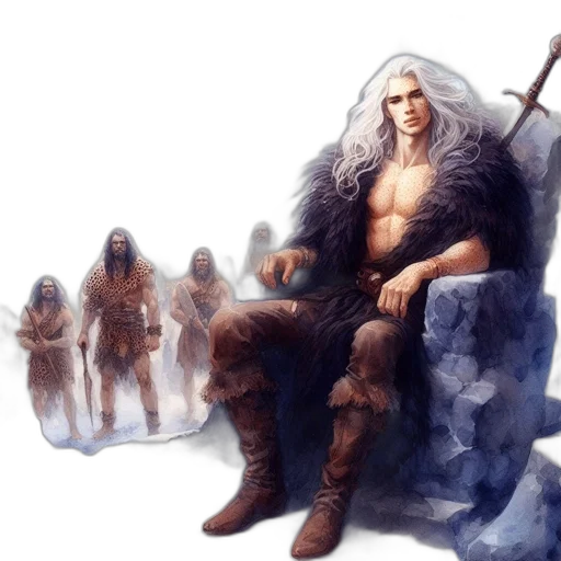 fantasy art, concept art, photorealistic, comic book art transparent PNG cut-out