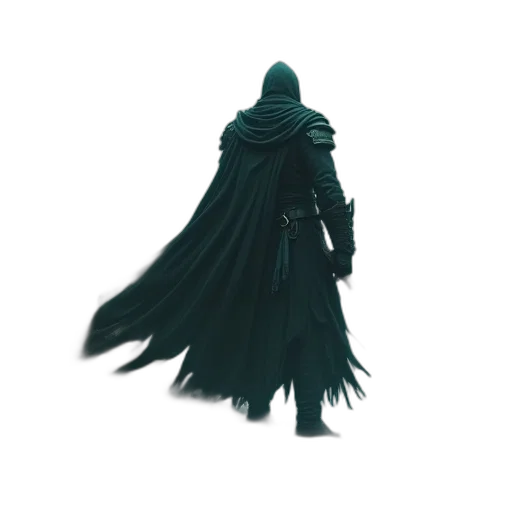 staff, jacket, mask, creature transparent PNG cut-out