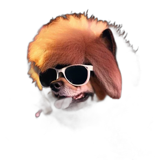 animal, creature, hair, mask transparent PNG cut-out