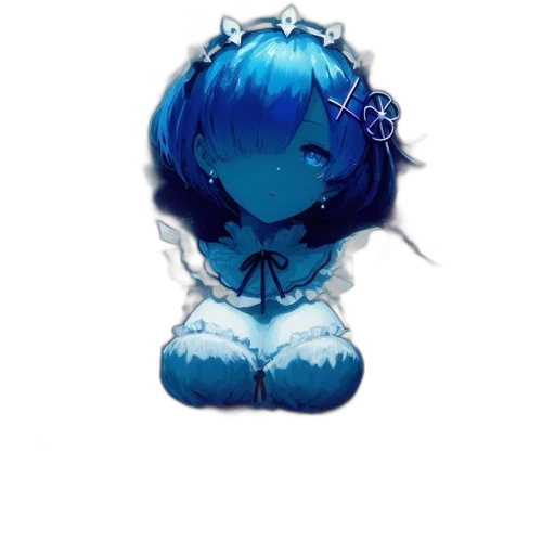 staff, flower, creature, dress transparent PNG cut-out