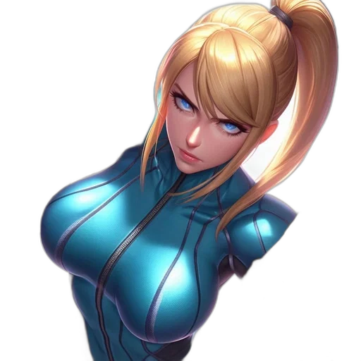 robot, dress, face, weapon transparent PNG cut-out