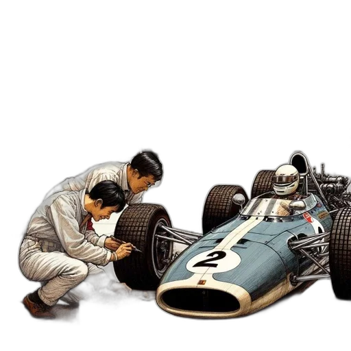 car, concept art, old-fashioned, motor transparent PNG cut-out