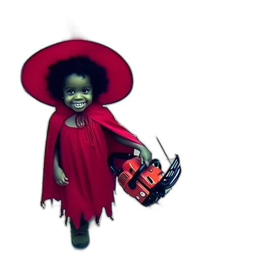 hat, dress, umbrella, creature transparent PNG cut-out