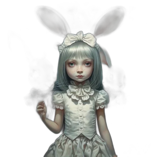 dress, mask, creature, robot transparent PNG cut-out