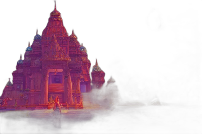 building, crown, sword, concept art transparent PNG cut-out