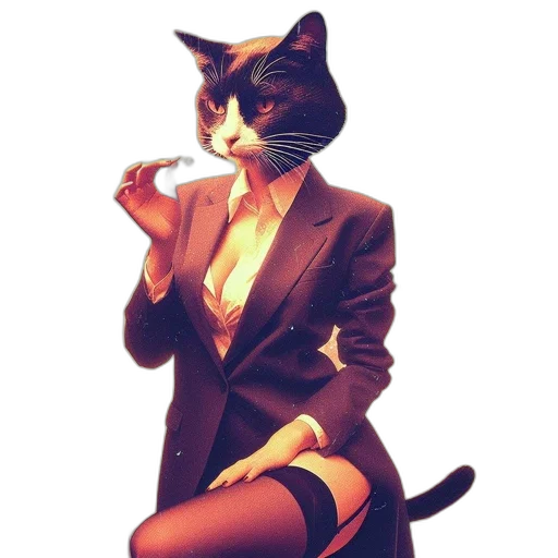 staff, animal, dress, jacket transparent PNG cut-out