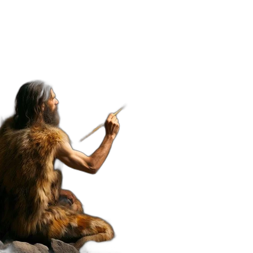 animal, creature, staff, weapon transparent PNG cut-out