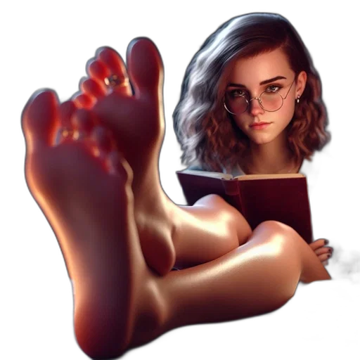 shoes, face, creature, hair transparent PNG cut-out