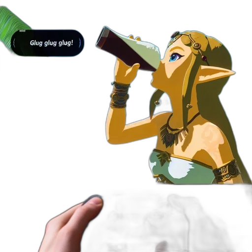 bottle, weapon, mask, dress transparent PNG cut-out