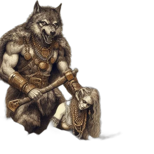 animal, sword, weapon, staff transparent PNG cut-out
