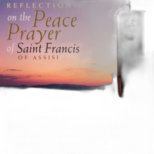 reflections, peace, prayer, saint transparent PNG cut-out