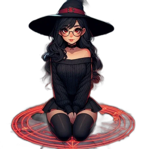 hat, dress, staff, mask transparent PNG cut-out