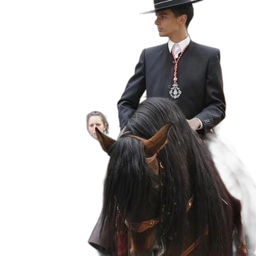 hair, hat, staff, animal transparent PNG cut-out