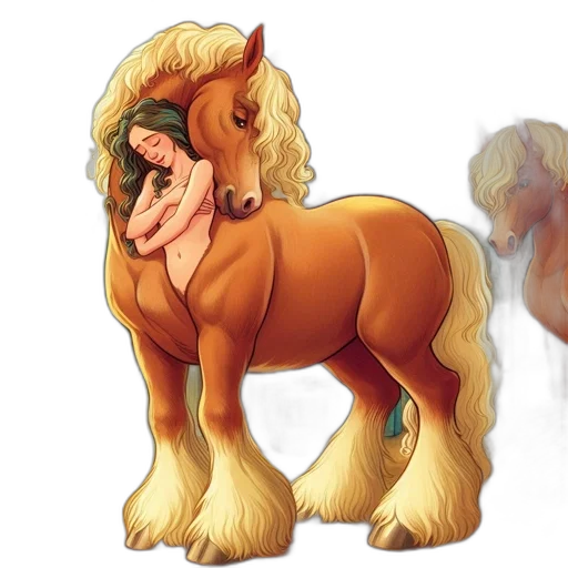 animal, creature, hair, dragon transparent PNG cut-out