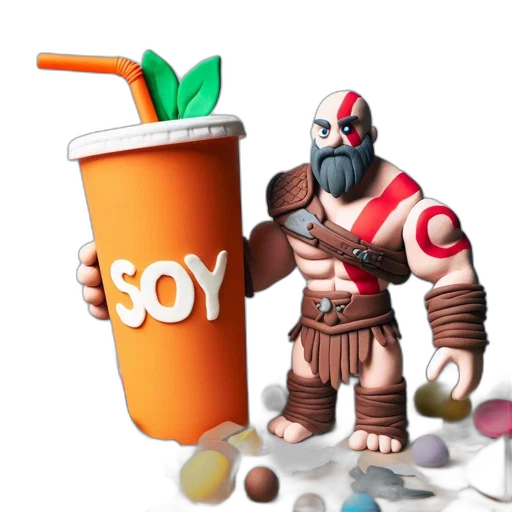 food, 3d render, concept art, imposing transparent PNG cut-out