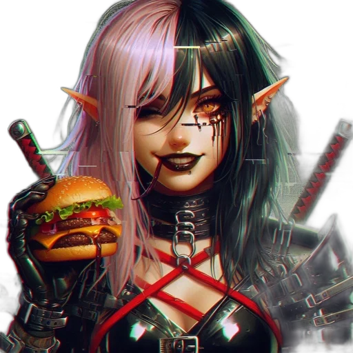 food, weapon, robot, staff transparent PNG cut-out