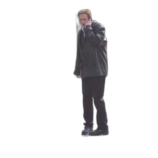 jacket, staff, shoes, creature transparent PNG cut-out