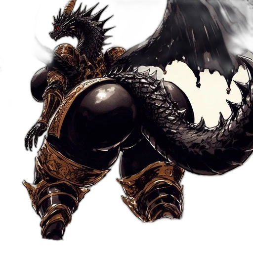 dragon, creature, weapon, animal transparent PNG cut-out