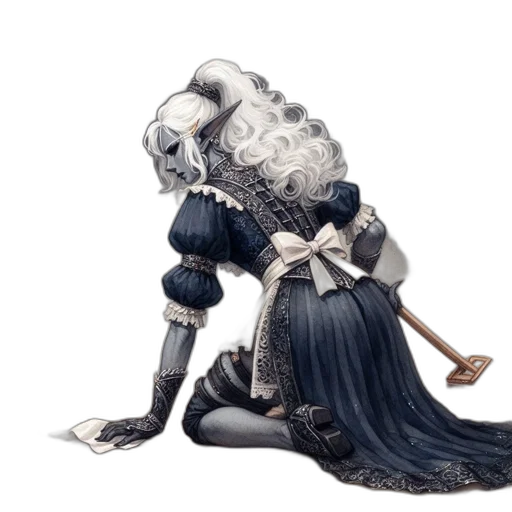 robot, creature, dress, weapon transparent PNG cut-out