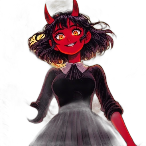 dress, creature, crown, mask transparent PNG cut-out