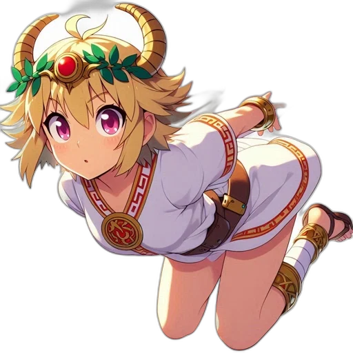 dragon, staff, crown, weapon transparent PNG cut-out