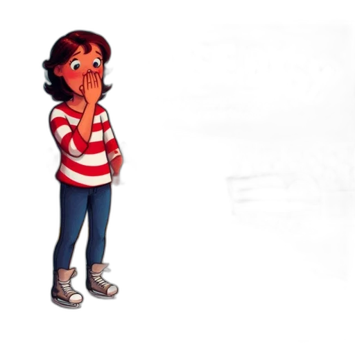 staff, dress, jacket, face transparent PNG cut-out