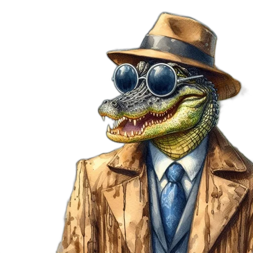 jacket, hat, animal, creature transparent PNG cut-out