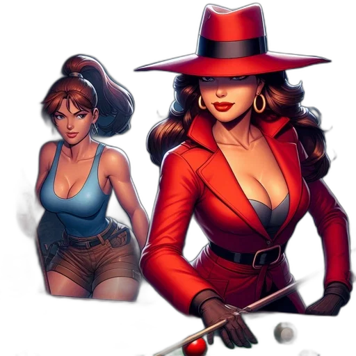 hat, concept art, comic book art, pixel art transparent PNG cut-out