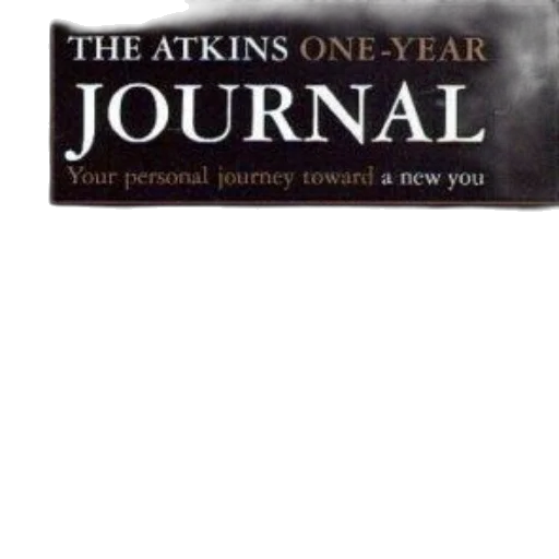 atkins, one-year, journal, personal transparent PNG cut-out