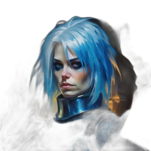 face, mask, robot, fantasy art transparent PNG cut-out