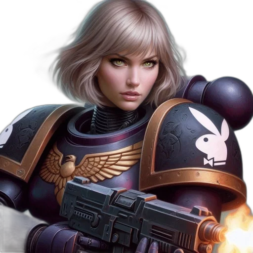 weapon, robot, face, sword transparent PNG cut-out
