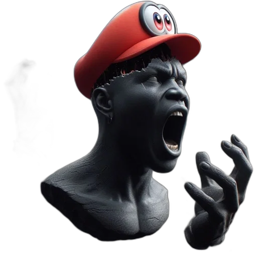 mask, hat, face, creature transparent PNG cut-out