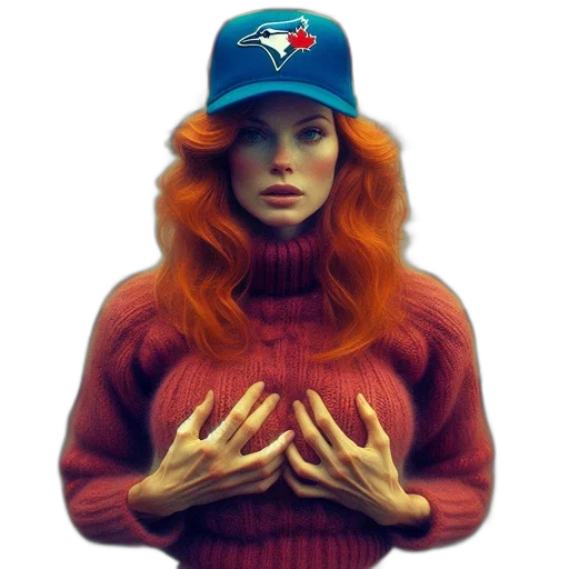 hat, jacket, dress, face transparent PNG cut-out