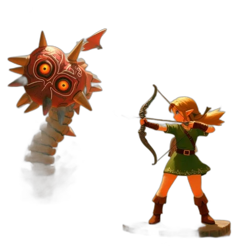 weapon, concept art, fantasy art, 3d render transparent PNG cut-out