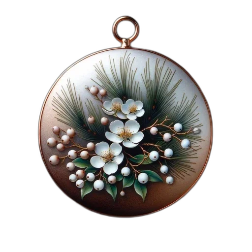jewelry, flower, crown, photorealistic transparent PNG cut-out