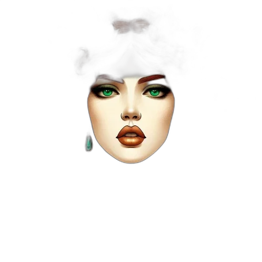 mask, face, hat, jewelry transparent PNG cut-out